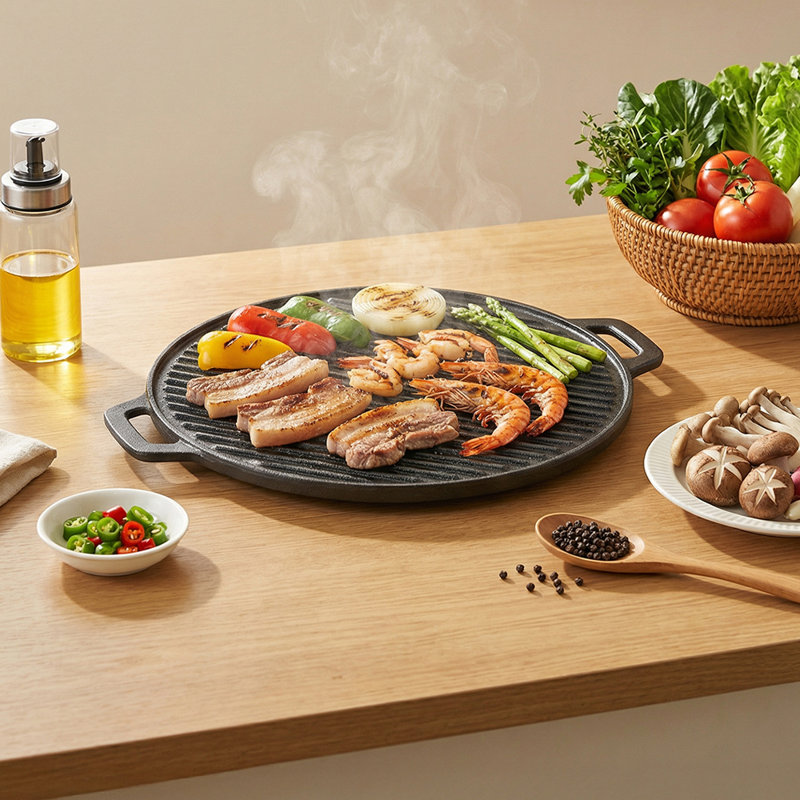 Cast Iron Grill Pan