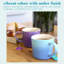 Argon Tableware - 330ml Ombre Coffee Mug - Glazed New Bone China Drinking Cup-114738823-114738828
