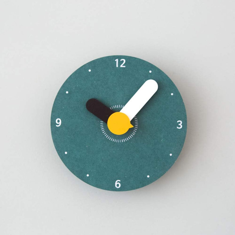 Horloge murale Jordi, Vert