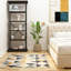 Metal Pipe Shelf With Fir Wood-461862078