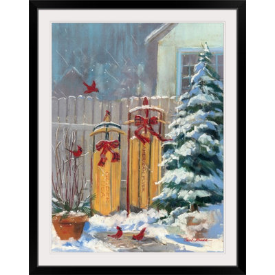 " December Sleds " by Carol Rowan