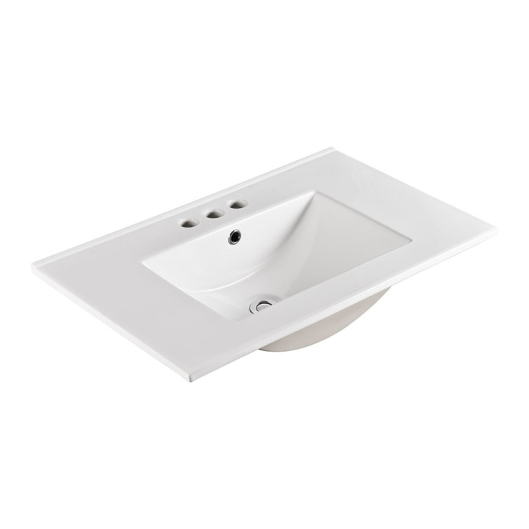 Ceramic Single Vanity Top