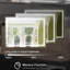  Miroir de salle de bain à DEL avec éclairage avant et arrière, miroir de salle de bain antibuée à intensité variable, verre trempé incassable, conception imperméable pour fixation murale-335793302