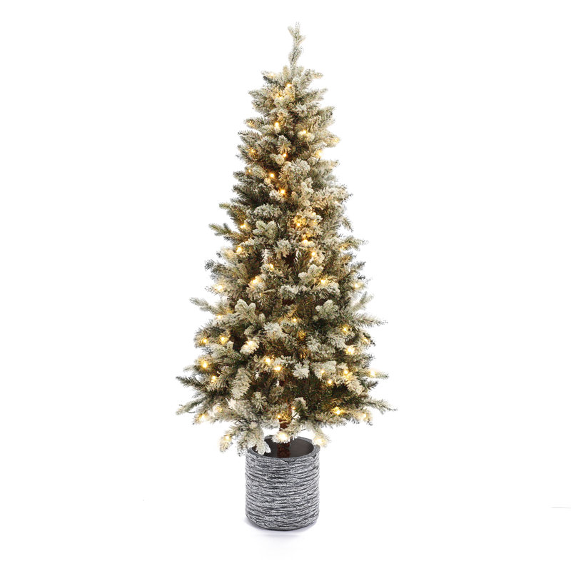 Sapin de Noël enneigé 5 pi