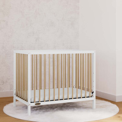 Teddi 4-in-1 Mini Convertible Crib with Mattress