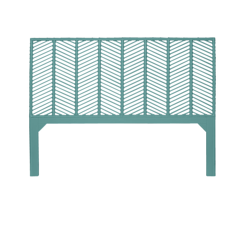 Liam Headboard, King, Turquoise