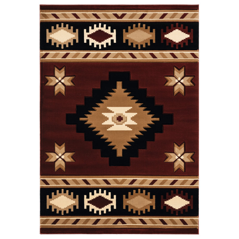 Barraza Geometric Indoor Rug, Rectangle 2'7" x 4'2"