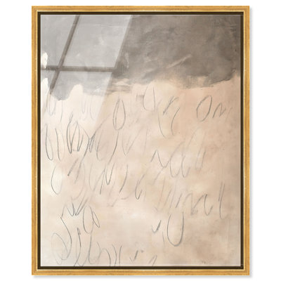Dust and Shadows High-Gloss Frameless Acrylic Glass Wall Art Abstract Print by Oliver Gal, Ready to Hang, 16 x 20