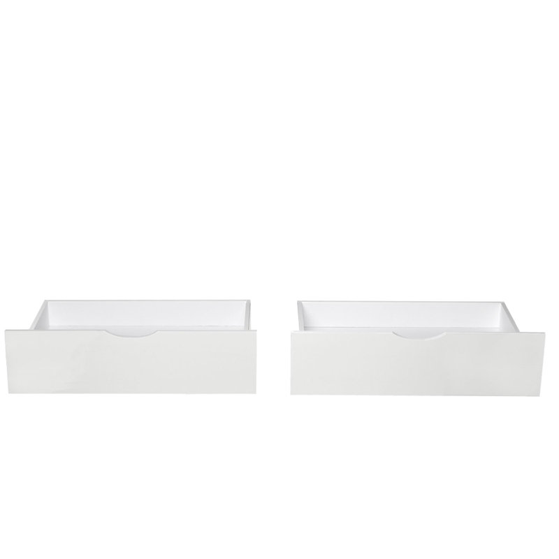 Isaiyah Underbed Storage Drawers, White