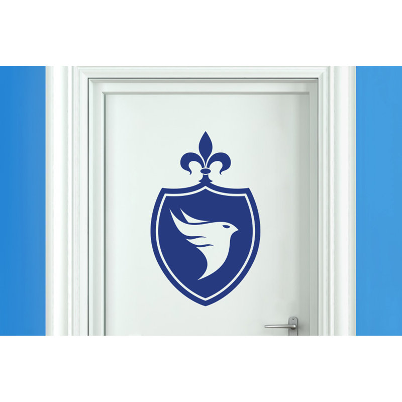 Animals Wall Decal, Dark Blue
