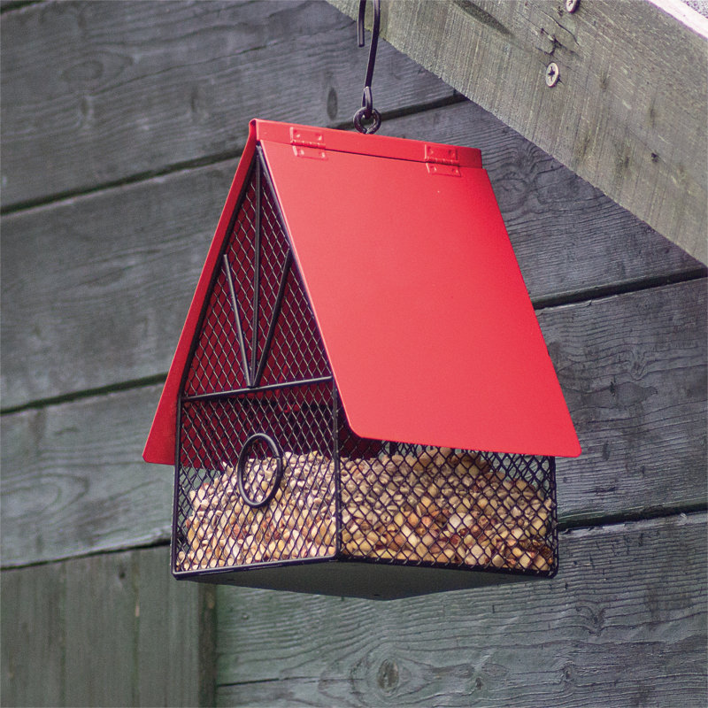 Ayzel Metal Hanging Hopper Bird Feeder