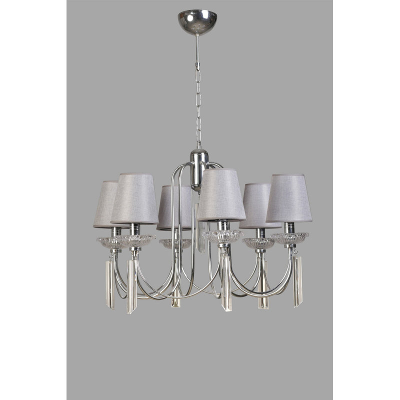 Chandle Chandelier, Grey