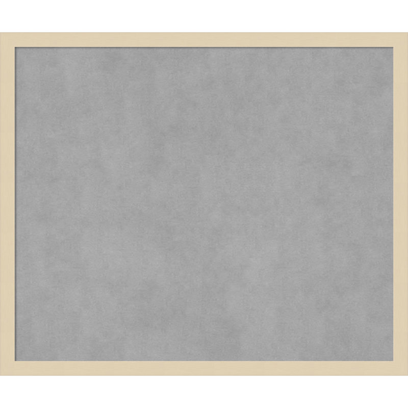 Tableau magnétique à cadre naturel Svelte, H 21 po x l 25 po