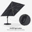 304cm Lighted Cantilever Parasol-1836189528