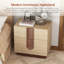 Table de chevet 2 tiroirs Modern Farmhouse