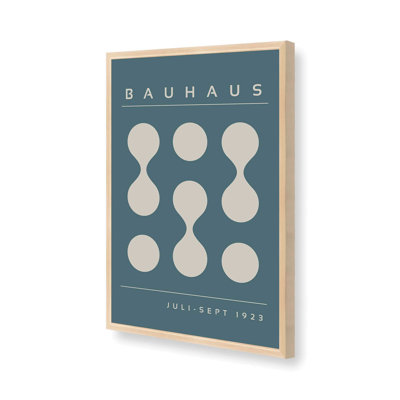 Impression de tempête Bauhaus Flow II bleu