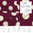 Premium Flannel Lightweight Blanket & 2 Pillow Shams Set with White Polka Dots on Deep Purple, Ultra-Soft & Warm Cozy Bedding Set for All-Season, 60" x 80" Blanket + 2 Pillowcases Anti-Pilling & Machine Washable(Set of 3)