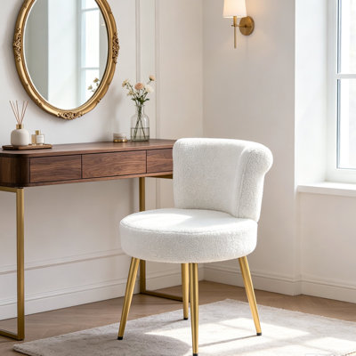 Particle Board Accent Stool