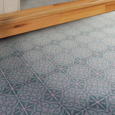 Argana 8" x 8" Cement Patterned Wall & Floor Tile