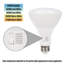 Ampoules DEL Westinghouse 9 W (équivalent 65 W) Frost BR30, culot moyen (E26), à intensité variable et température de couleur sélectionnable, lot de 6