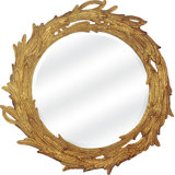 The St. Michelle Round Beveled Wall Mirror