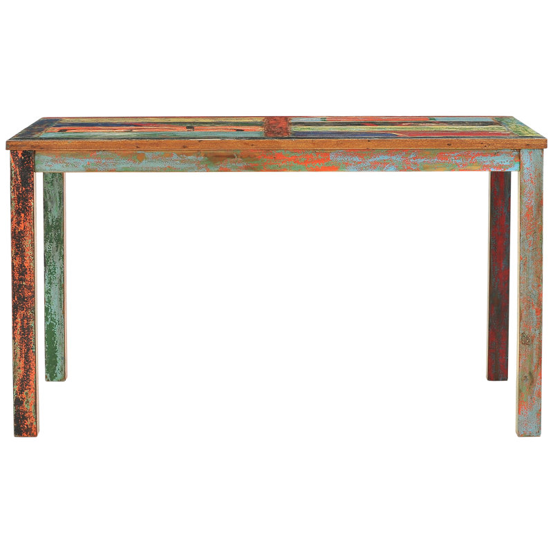 Marina Del Teak Solid Wood Dining Table