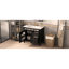 Meuble-lavabo de 36 po avec lavabo supérieur, armoire de rangement moderne avec 2 tiroirs et un tiroir basculant-1210917683-1210917681