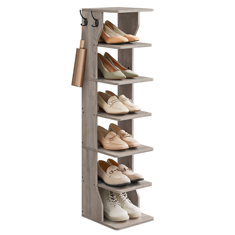 6 Pair Shoe Rack