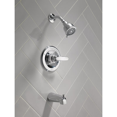 Foundations Bathtub Faucet Trim Kit, Bathtub Faucet Set, Shower Head and Handle Set, Bathtub Kit
