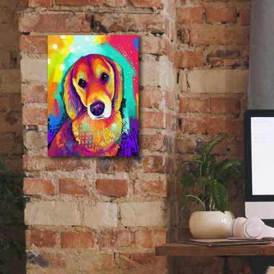 «Pop Art Golden Retriever» par Furbaby Affiliates