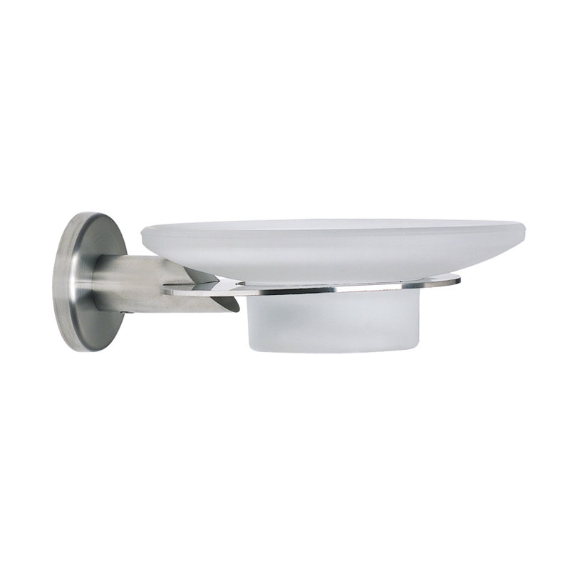 Sula Soap Dish, Brushed