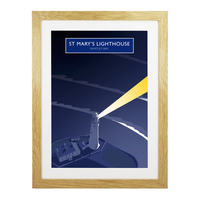 'St. Marys Lighthouse' 1 Piece Wall Art