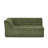106" L-Shaped Modular Sectional Sofa With Chaise For Living Room, Chenille Upholstered Boneless Couches With Wave-Shaped Armrest, No Pillows Included-1634149058