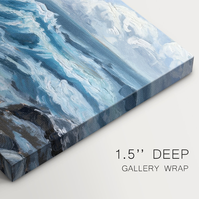 Dark Waves II - Cavas enveloppés de galerie, 40 x 60
