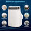 Le climatiseur portatif de 10 000 BTU refroidit jusqu'à 450 pieds carrés Ft, mode 3-en-1 portable AC