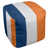 Marine / gris / orange
