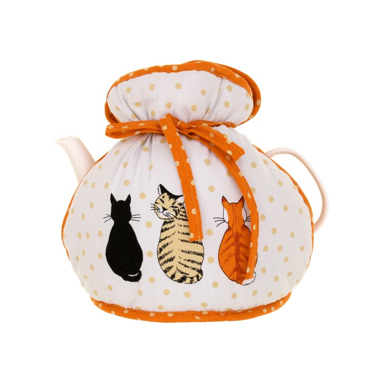 Ulster Weavers Cats In Waiting Fabric Tea Cosy
