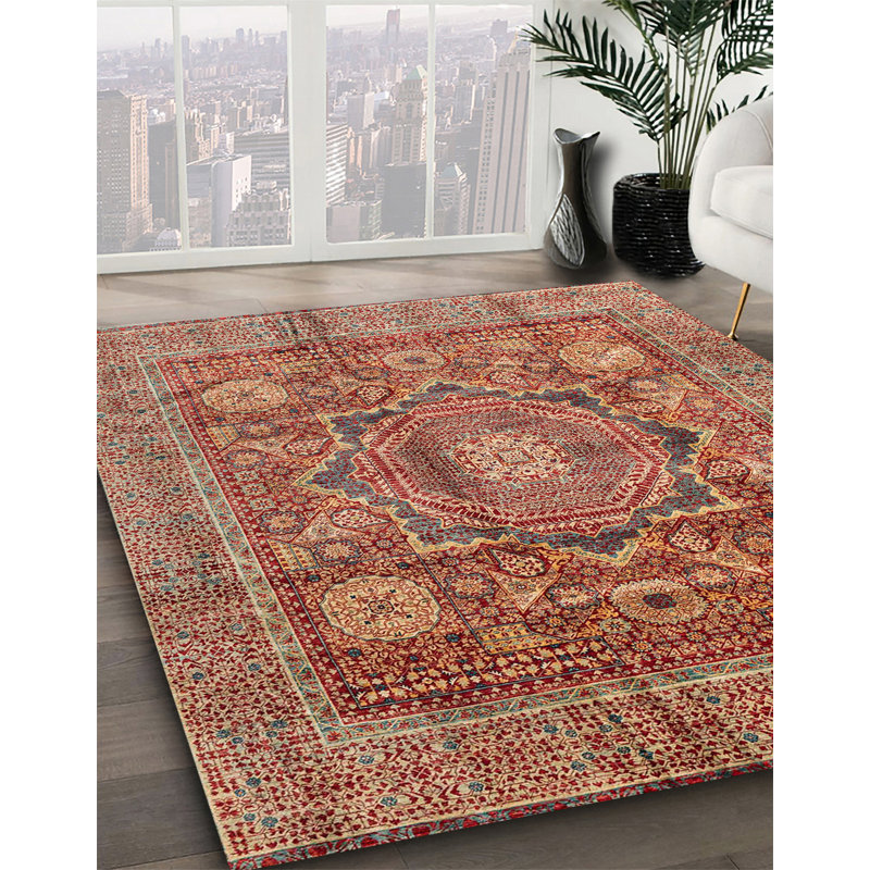 Tapis abstrait 4149, Rond 6 pi