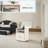 19.68-inch Modern Double Drawer Bedside Table