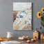 Santorini - peinture sur toile tendue-379185912