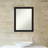 Jimmison Solid Wood Rectangle Wall Mirror