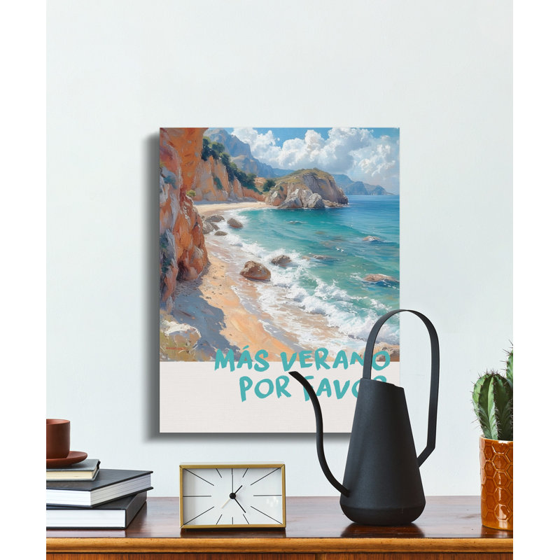 Beach Canvas, 8x10