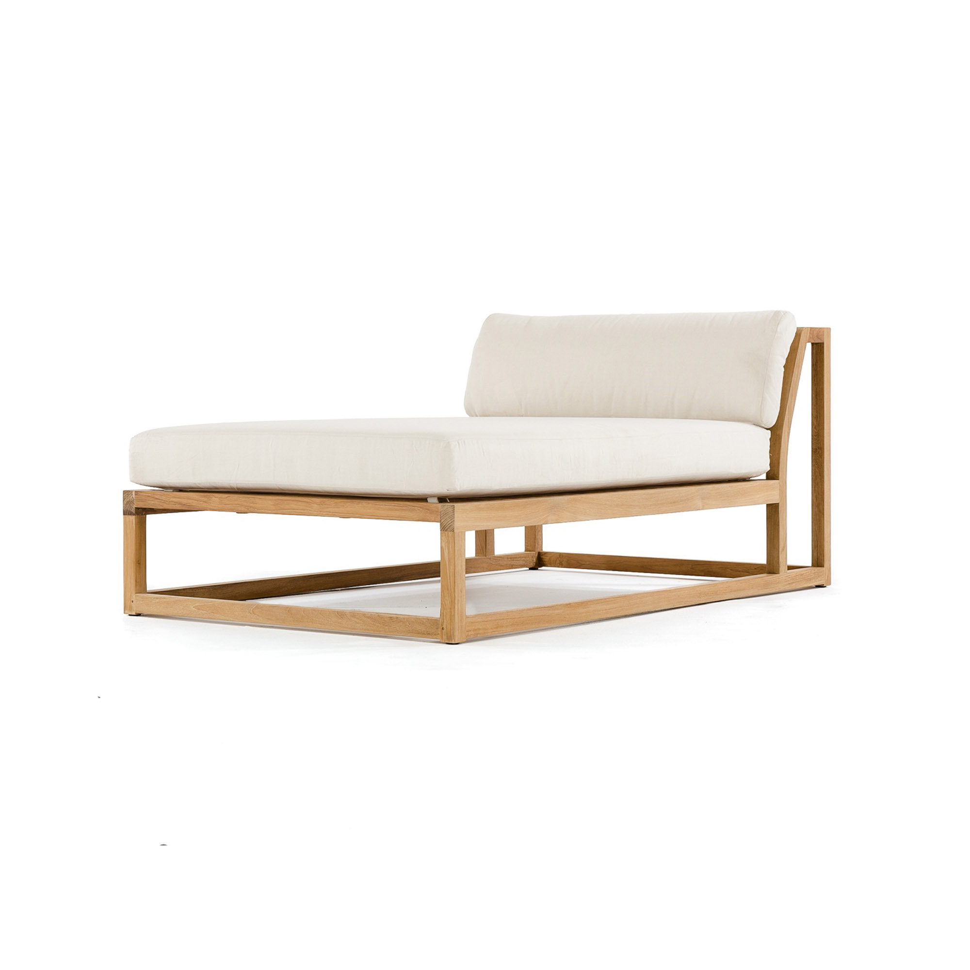Westminster Teak 38.75'' Outdoor Chaise Lounge