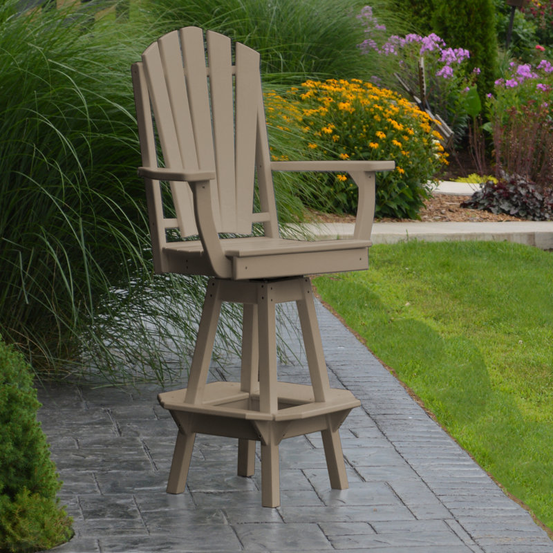 Nettie 4 - Person Patio Dining Set with Round Table, 44" L x 44" W, Weathered Wood