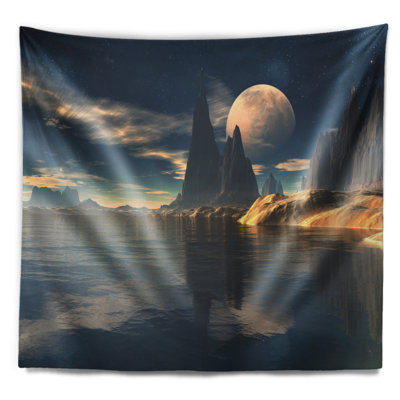 Photographie antara alien planet tapisserie