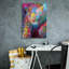 «Leopard 3» par Richard Wallich, art mural sur toile, 18 po x 26 po