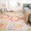 Demetia Floral Rectangle: 153 x 215 cm Area Rug-1065533368