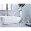 Waterfall Spout Bathroom Sink Single Handle Faucet With Pop-Up Drain (No Overflow)-125230765