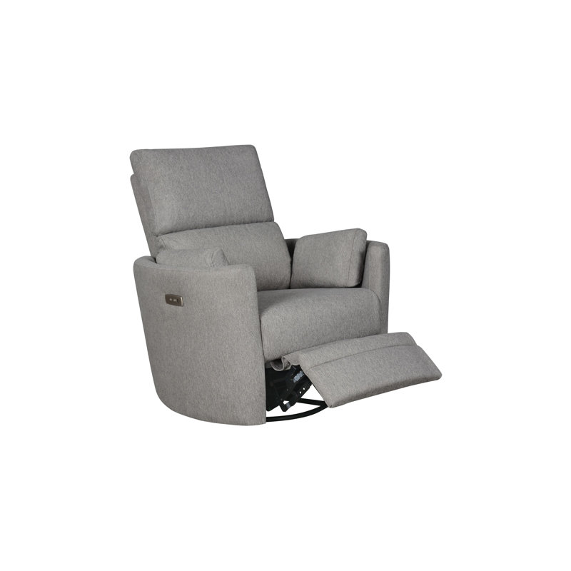 Fauteuil oscillant pivotant Frederik, givré Frederik, Gris