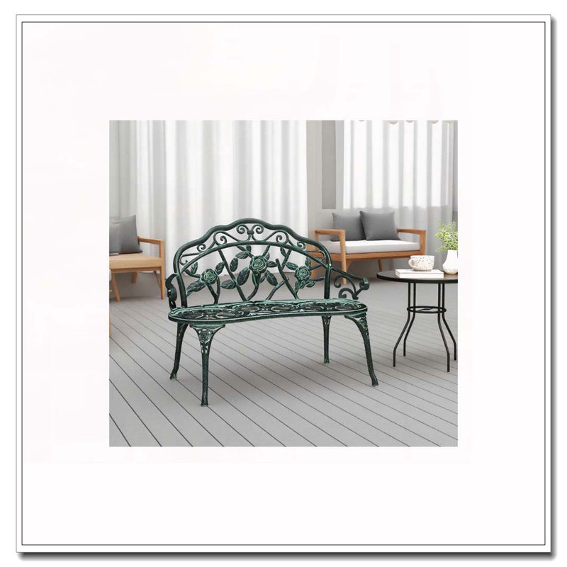 Banc d'extérieur en aluminium